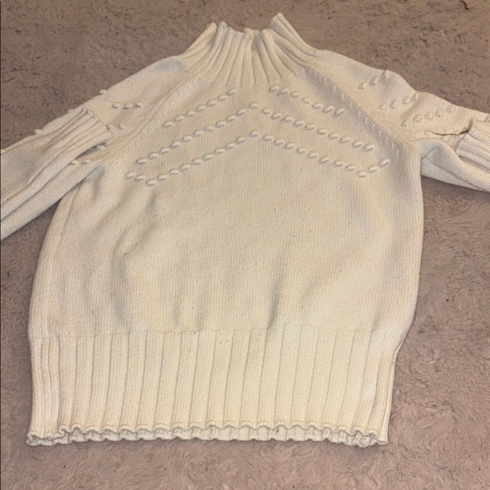 Elegant Cream Sweater